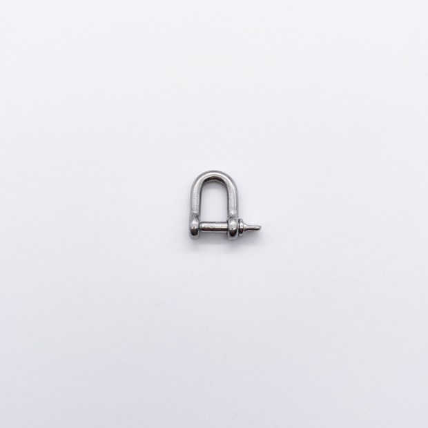 Straight schackle - Stainless steel