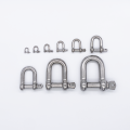 Straight schackle - Stainless steel