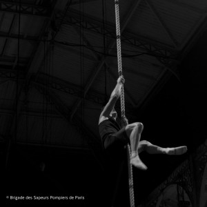 Indoor climbing rope