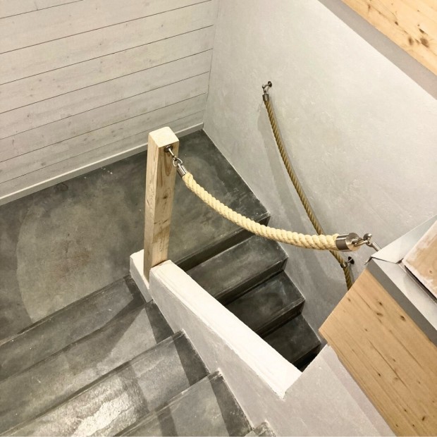 Rope end cap - Ring + hook