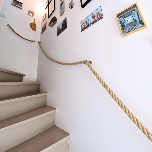 Anneau mural pour corde