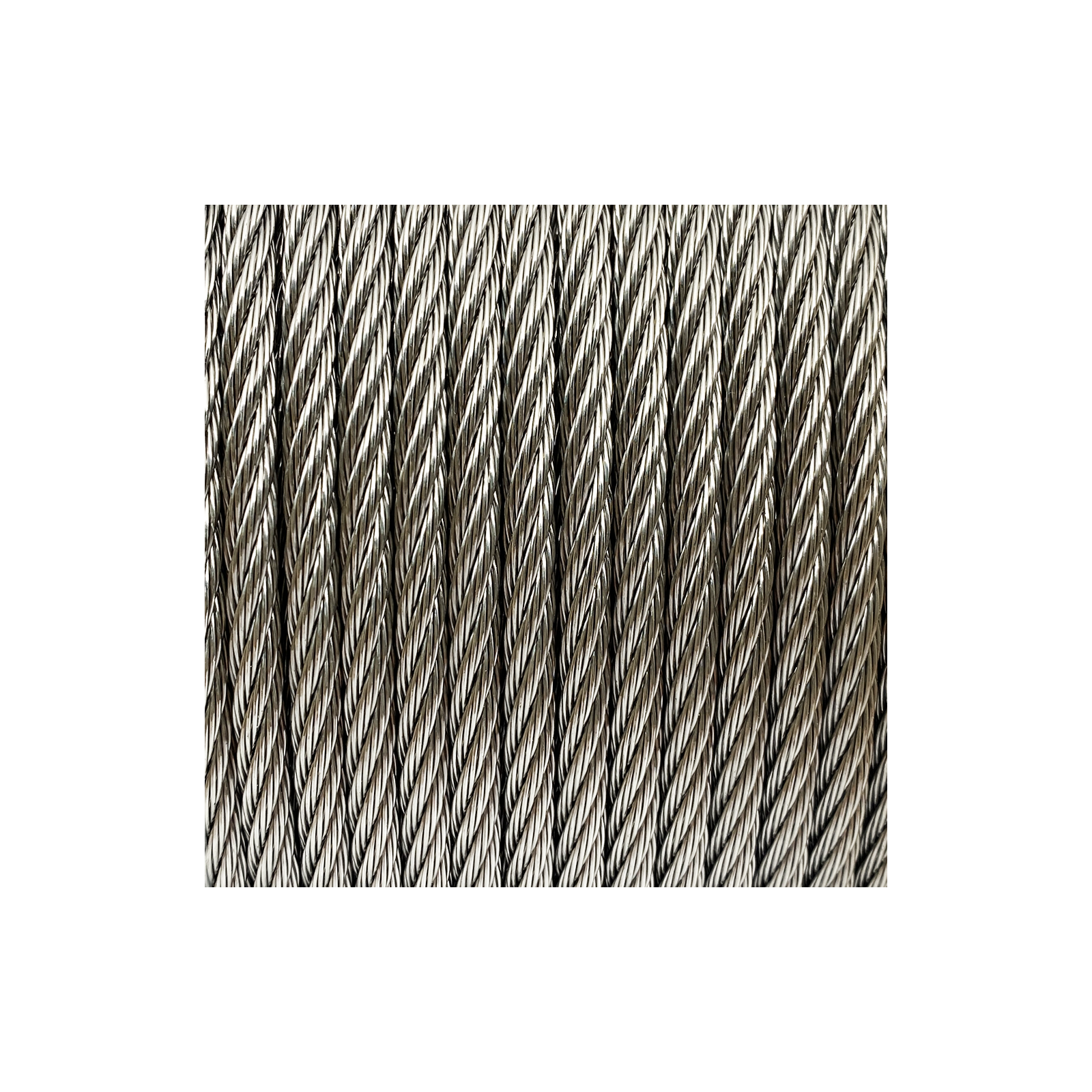 Câble Acier Inoxydable 2mm 7x19 Souple 20m - Fil V4A A4 EN 1.4401 Résistant Pour Bateau, Sécurité Et Usage Extérieur