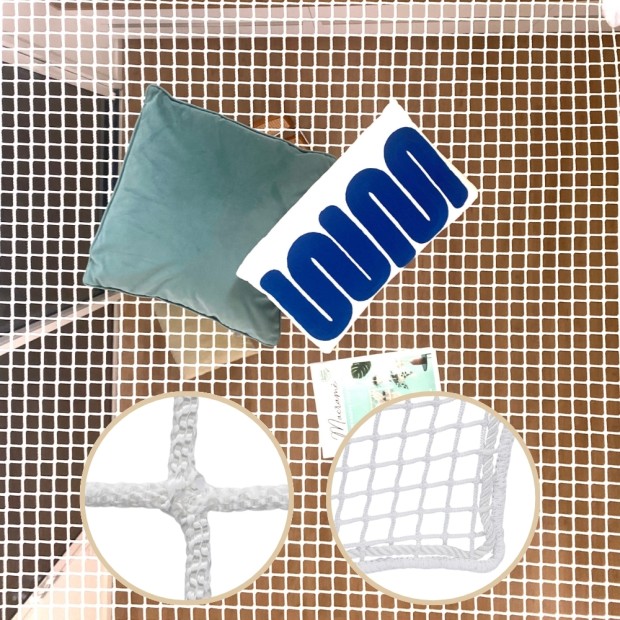 Hammock floor net - Isoceles trapezoid