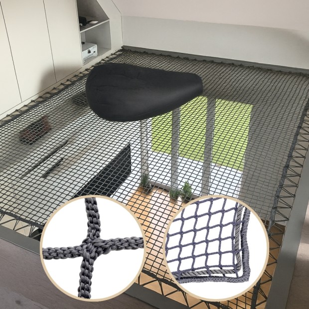 Filet mezzanine - Pentagone à 3 angles droits