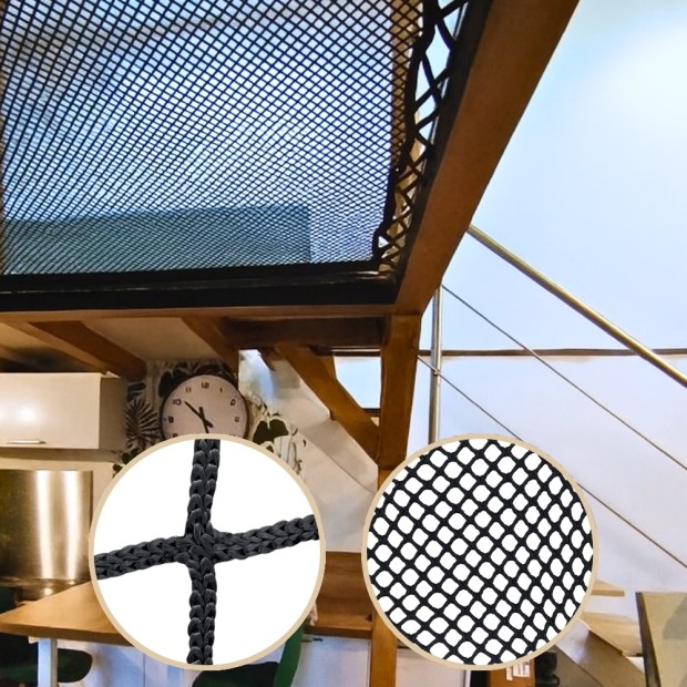Filet mezzanine - Pentagone à 3 angles droits