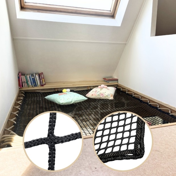Filet mezzanine - Pentagone à 3 angles droits