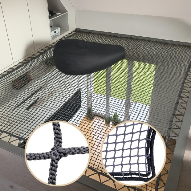 Filet mezzanine - Pentagone à 3 angles droits