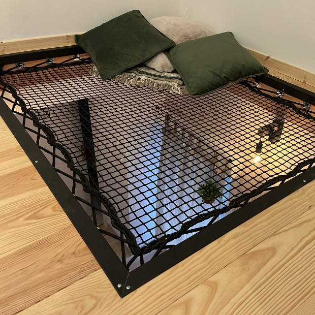 Filet mezzanine - Pentagone à 3 angles droits