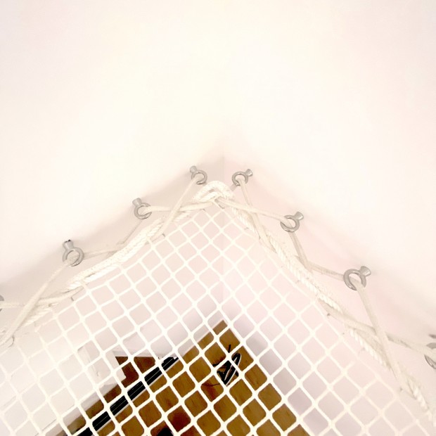 Hammock floor net - Isoceles trapezoid