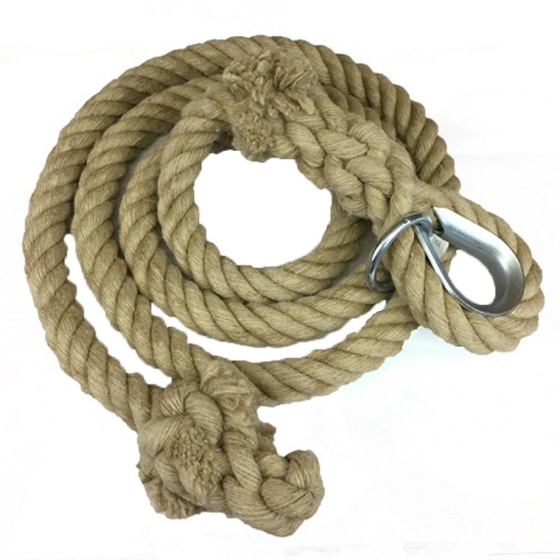 Smooth Hemp Climbing Ropes Tradition Range