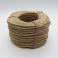 Polished hemp rope