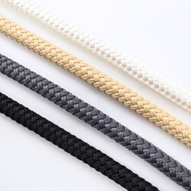 Tresse polyester ame tressée 4 coloris