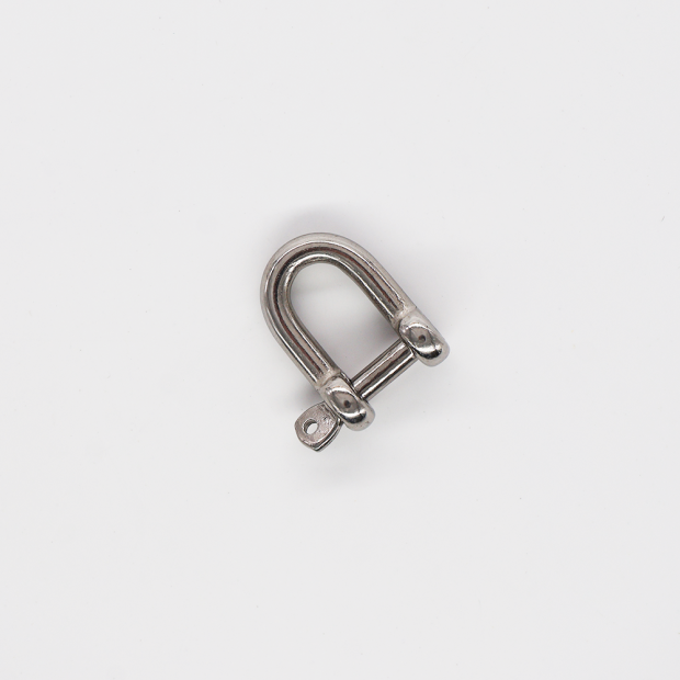Straight shackle with captive pin - Stainless steel