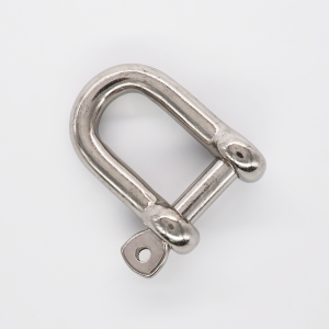 Manille droite axe imperdable - Inox