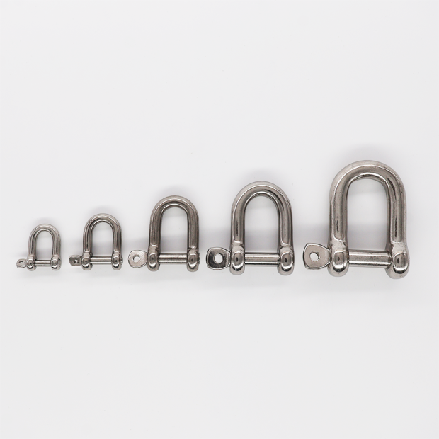 Maniglia dritta con perno imperdibile - Acciaio inox