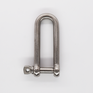Long straight shackle - Stainless steel