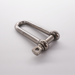 Long straight shackle - Stainless steel