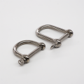 Wide straight shackle - Stainless steel