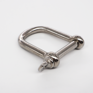 Wide straight shackle - Stainless steel