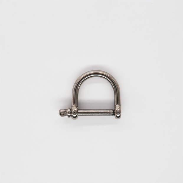 Wide straight shackle - Stainless steel