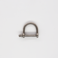 Wide straight shackle - Stainless steel