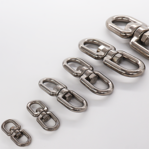 Eye/eye swivel - Stainless steel