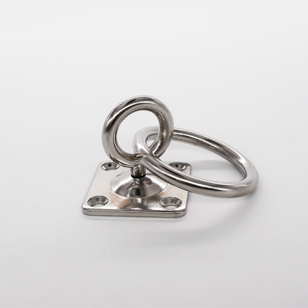 Platine œil et anneau - Inox A2