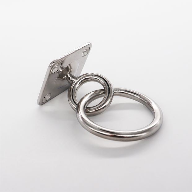 Placca per occhiello e anello - Acciaio inox A2