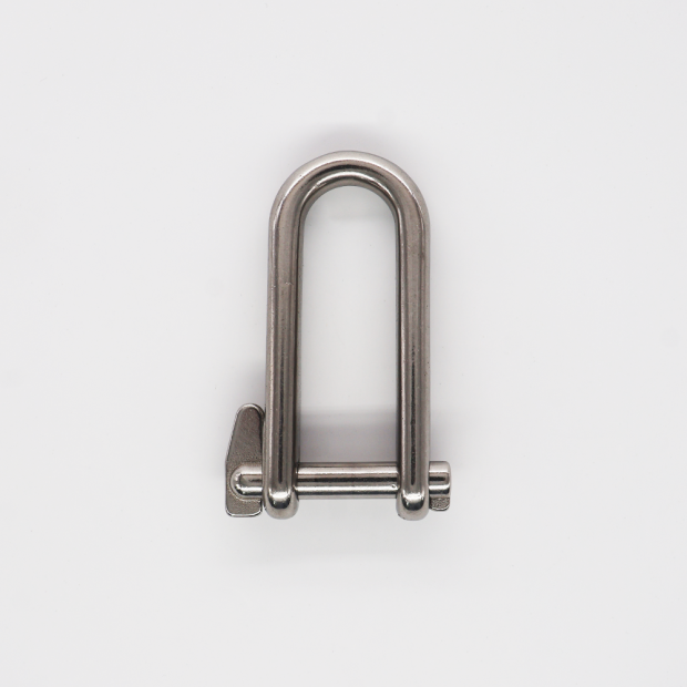 Quick release long shackle - Stainless steel