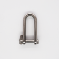 Quick release long shackle - Stainless steel