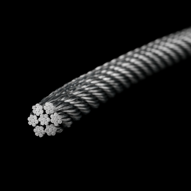 Câble acier inox souple - 7x7