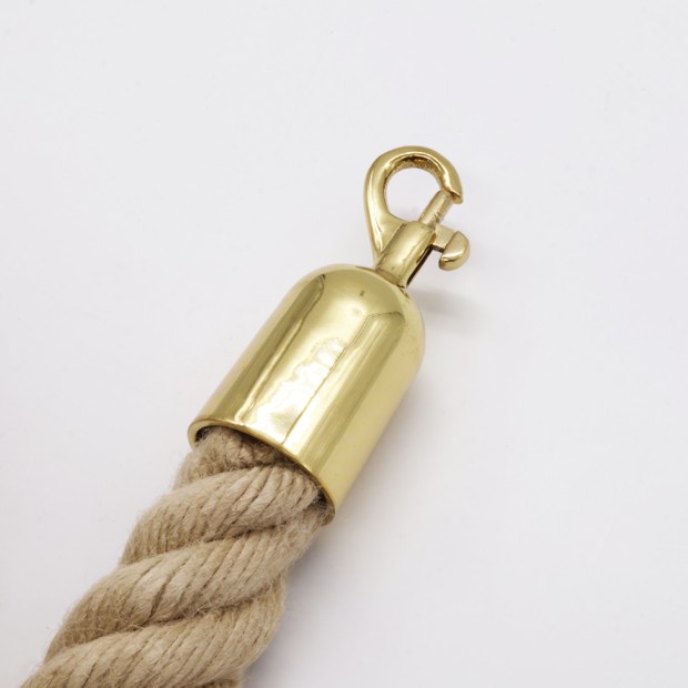 Rope end cap - Snap hook
