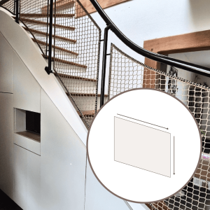 Red para escalera – Paralelogramo