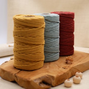Coton macramé torsadé - FR