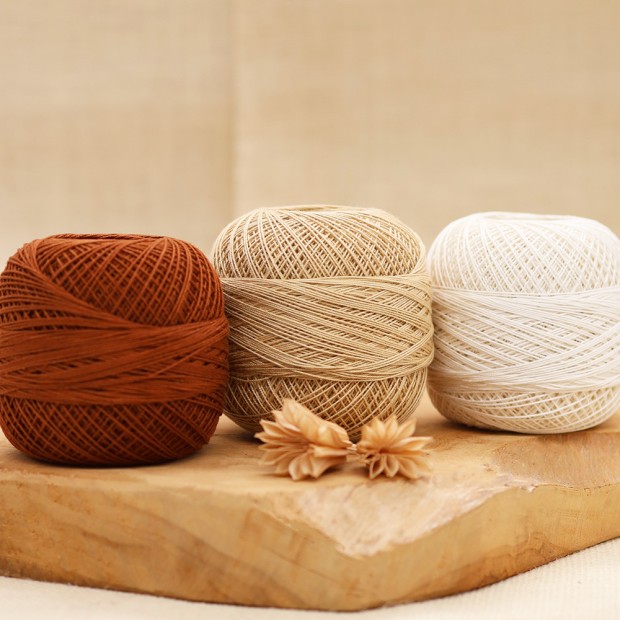 Filo di cotone mercerizzato