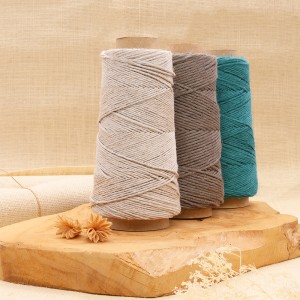 Unpolished linen twine