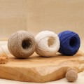 Unpolished linen twine