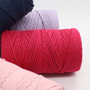 Coton macramé torsadé - Recyclé ***DESTOCKAGE***