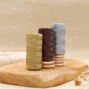 Fil peigné métallique - Lurex