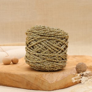 Metal braided yarn - Lurex
