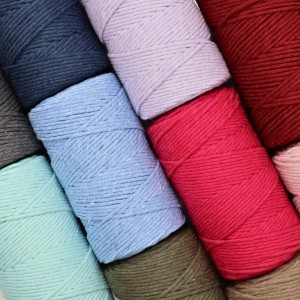 Coton macramé peigné - Recyclé ***DESTOCKAGE***