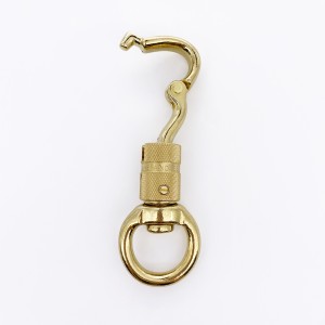 Panic snap for horse - Brass