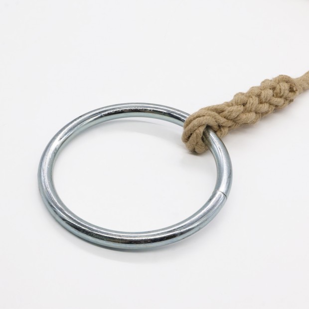 Rope gymnastic ring
