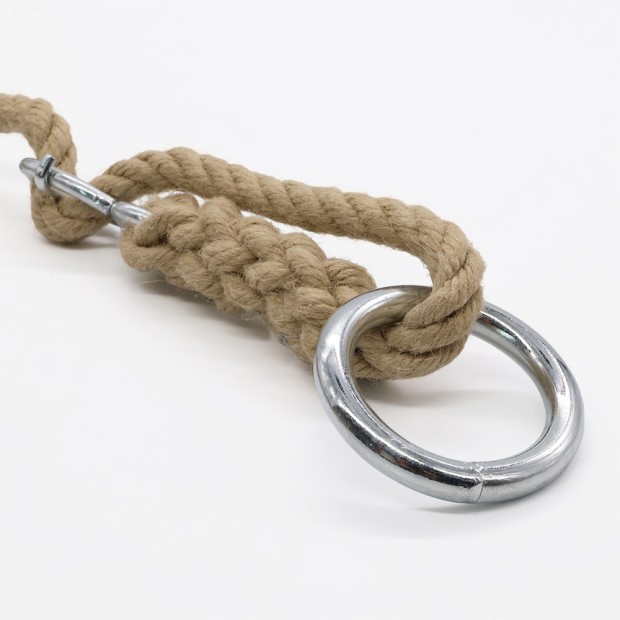 Rope gymnastic ring