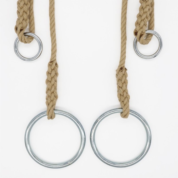 Rope gymnastic ring