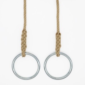Rope gymnastic ring