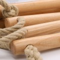 Wooden rope ladder