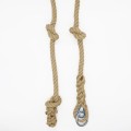 Knotted climbing rope - Synthetic hemp