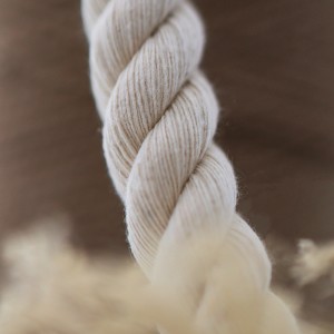 Recycled cotton rope