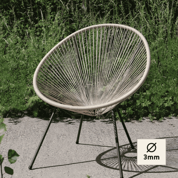 Garcette polyester